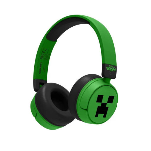 Picture of MINECRAFT GREEN WIRELESS HEADPHONES